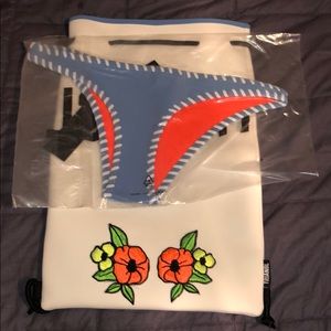 Traingl Swimwear bikini and bag